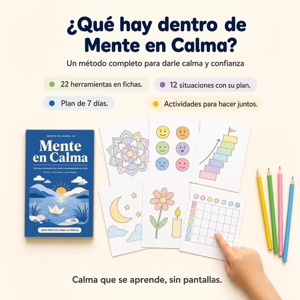 Qué hay dentro de Mente en Calma
